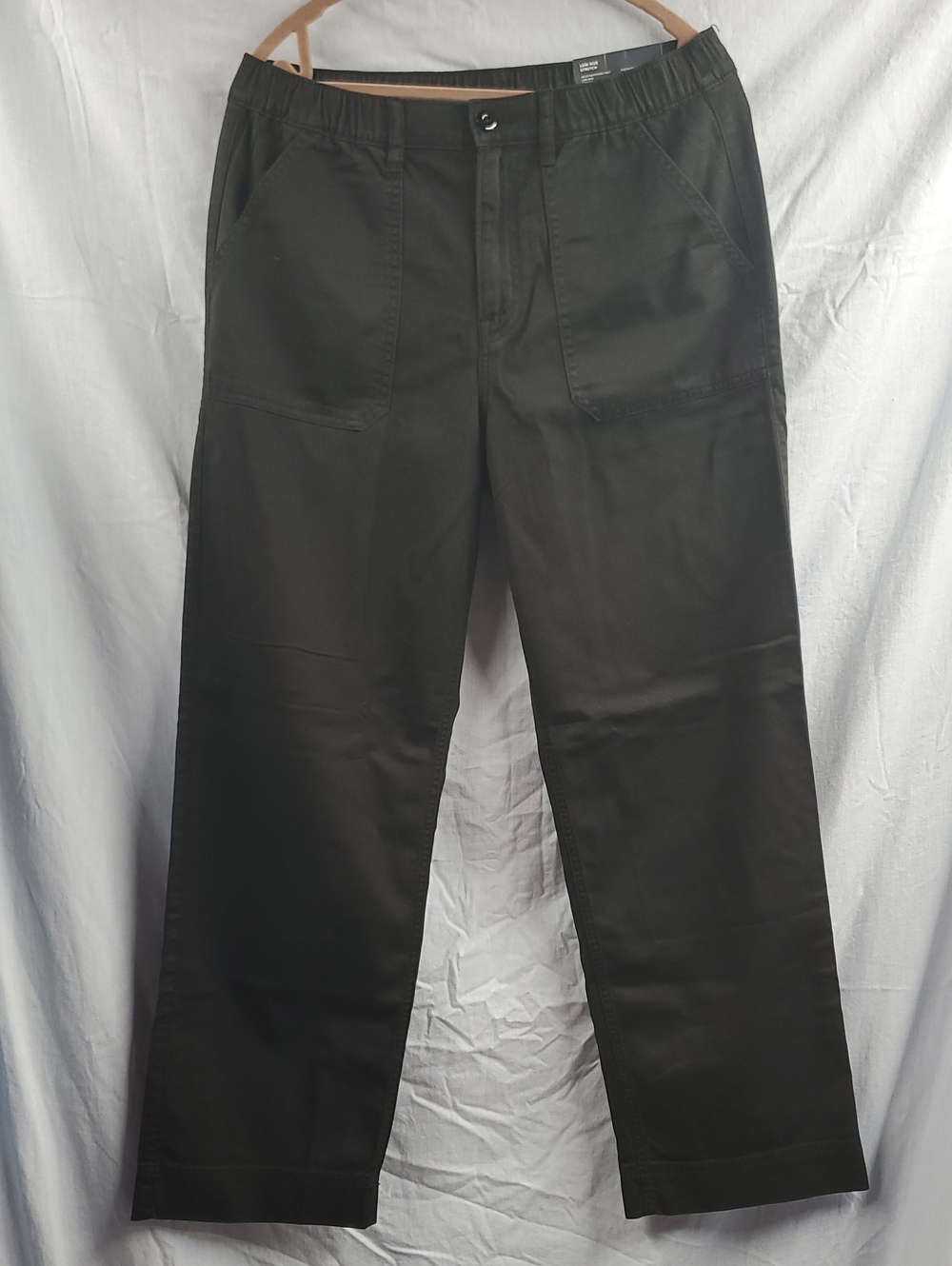 American Eagle Outfitters Black Boyfriend Jeans with Front Patch Pockets -132